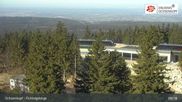 Archived webcam image showing Ochsenkopf - Summit restaurant on 8 Apr 2026 at 09:36