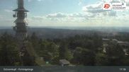 Archived webcam image showing Ochsenkopf - Summit restaurant on 12 Jul 2026 at 17:42