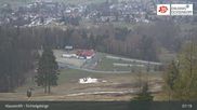 Archived webcam image showing Mehlmeisel - Klausen lifts on 12 Apr 2026 at 07:57