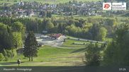 Archived webcam image showing Mehlmeisel - Klausen lifts on 3 May 2026 at 07:55