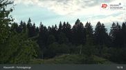 Archived webcam image showing Mehlmeisel - Klausen lifts on 28 Jun 2026 at 19:14
