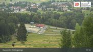 Archived webcam image showing Mehlmeisel - Klausen lifts on 1 Aug 2026 at 11:38
