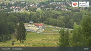 Archived webcam image showing Mehlmeisel - Klausen lifts on 1 Aug 2026 at 17:38