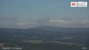 Archived webcam image showing Mehlmeisel - Klausen lifts on 11 Aug 2026 at 09:51