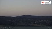 Archived webcam image showing Mehlmeisel - Klausen lifts on 27 Sep 2026 at 19:36