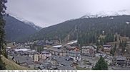 Archived webcam image showing Santa Caterina Valfurva - Base Area Paradiso on 28 Apr 2026 at 08:26