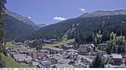 Archived webcam image showing Santa Caterina Valfurva - Base Area Paradiso on 12 Jul 2026 at 14:57