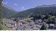 Archived webcam image showing Santa Caterina Valfurva - Base Area Paradiso on 12 Jul 2026 at 16:57