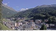 Archived webcam image showing Santa Caterina Valfurva - Base Area Paradiso on 12 Jul 2026 at 18:00