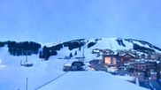 Archived webcam image showing Courchevel - Webcam La Croisette on 2 Apr 2026 at 07:14