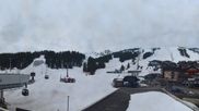 Archiviertes Webcam Bild: Courchevel: Weltcup-Piste Slalom am 12.04.2026 um 18:58 Uhr
