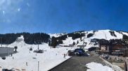 Archiviertes Webcam Bild: Courchevel: Weltcup-Piste Slalom am 16.04.2026 um 12:45 Uhr