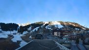 Archived webcam image showing Courchevel - Webcam La Croisette on 1 May 2026 at 07:33