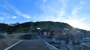 Archived webcam image showing Courchevel - Webcam La Croisette on 11 Jun 2026 at 20:27