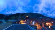 Archiviertes Webcam Bild: Courchevel: Weltcup-Piste Slalom am 28.08.2026 um 06:51 Uhr