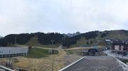 Archiviertes Webcam Bild: Courchevel: Weltcup-Piste Slalom am 11.10.2026 um 18:19 Uhr