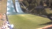 Archived webcam image showing Kandersteg - View Nordic Arena on 26 Sep 2026 at 14:49