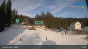 Archived webcam image showing Spicak - Base station chairlift on 26 Feb 2026 at 15:18