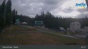 Archived webcam image showing Spicak - Base station chairlift on 6 Aug 2026 at 07:12