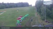 Archived webcam image showing Zelezna Ruda - Ski area Nad Nadrazim on 29 May 2026 at 05:38