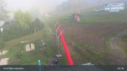 Archived webcam image showing Zelezna Ruda - Ski area Nad Nadrazim on 12 Oct 2026 at 09:46