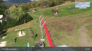 Archived webcam image showing Zelezna Ruda - Ski area Nad Nadrazim on 12 Oct 2026 at 13:46