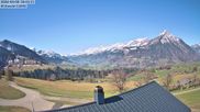 Archiviertes Webcam Bild: Aeschi - Skihütte Aeschiallmend am 08.04.2026 um 10:18 Uhr