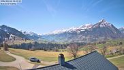 Archiviertes Webcam Bild: Aeschi - Skihütte Aeschiallmend am 08.04.2026 um 12:18 Uhr