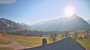 Archiviertes Webcam Bild: Aeschi - Skihütte Aeschiallmend am 08.04.2026 um 18:18 Uhr