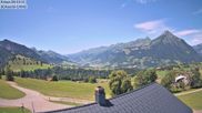 Archived webcam image showing Aeschi - Ski hut Aeschiallmend on 7 Jul 2026 at 12:21