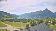 Archived webcam image showing Aeschi - Ski hut Aeschiallmend on 7 Jul 2026 at 14:21