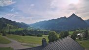 Archived webcam image showing Aeschi - Ski hut Aeschiallmend on 7 Jul 2026 at 18:21
