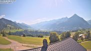 Archived webcam image showing Aeschi - Ski hut Aeschiallmend on 12 Jul 2026 at 16:55