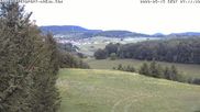 Archived webcam image showing Ski area Holzelfingen - Top Station Salach-Lifts on 15 May 2026 at 07:47