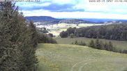 Archived webcam image showing Ski area Holzelfingen - Top Station Salach-Lifts on 15 May 2026 at 14:47