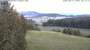 Archived webcam image showing Ski area Holzelfingen - Top Station Salach-Lifts on 16 May 2026 at 07:54