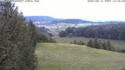 Archived webcam image showing Ski area Holzelfingen - Top Station Salach-Lifts on 16 May 2026 at 10:54