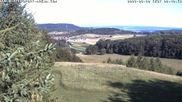 Archived webcam image showing Ski area Holzelfingen - Top Station Salach-Lifts on 20 Jun 2026 at 08:29