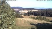 Archived webcam image showing Ski area Holzelfingen - Top Station Salach-Lifts on 24 Jun 2026 at 08:14
