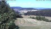 Archived webcam image showing Ski area Holzelfingen - Top Station Salach-Lifts on 24 Jun 2026 at 12:40