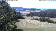 Archived webcam image showing Ski area Holzelfingen - Top Station Salach-Lifts on 24 Jun 2026 at 14:40