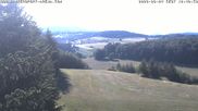 Archived webcam image showing Ski area Holzelfingen - Top Station Salach-Lifts on 24 Jun 2026 at 18:40