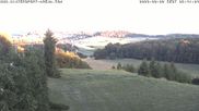 Archived webcam image showing Ski area Holzelfingen - Top Station Salach-Lifts on 8 Aug 2026 at 06:22