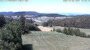 Archived webcam image showing Ski area Holzelfingen - Top Station Salach-Lifts on 8 Aug 2026 at 12:22