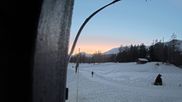 Archived webcam image showing Crans Montana - Golf Course Hole 18 on 26 Feb 2026 at 18:43