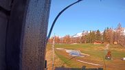 Archived webcam image showing Crans Montana - Golf Course Hole 18 on 7 Apr 2026 at 08:40