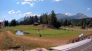 Archived webcam image showing Crans Montana - Golf Course Hole 18 on 12 Jul 2026 at 16:24