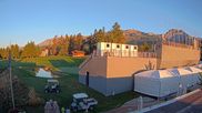Archived webcam image showing Crans Montana - Golf Course Hole 18 on 26 Aug 2026 at 07:48
