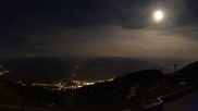 Archiviertes Webcam Bild: Crans Montana: Bergstation Les Violettes am 28.05.2026 um 00:04 Uhr