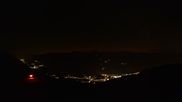Archived webcam image showing Crans Montana - Top station Les Violettes on 12 Jul 2026 at 00:36